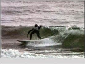 bend your knees and power through the bottom turn