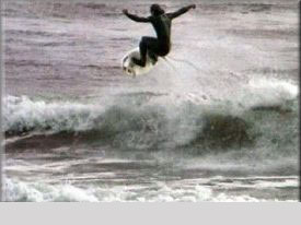 pull your knees up to your chest to stay in control